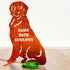 Golden Retriever Dog Loss Garden Ornament Memorial Personalised